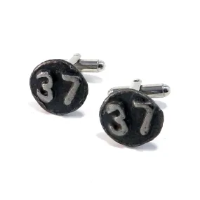 1937 Railroad Date Nail Cufflinks