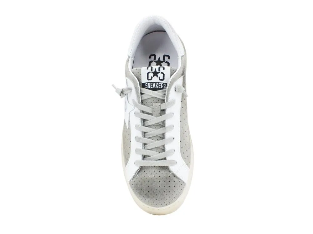 2STARS Sneaker Grigio Bianco 2SU2671