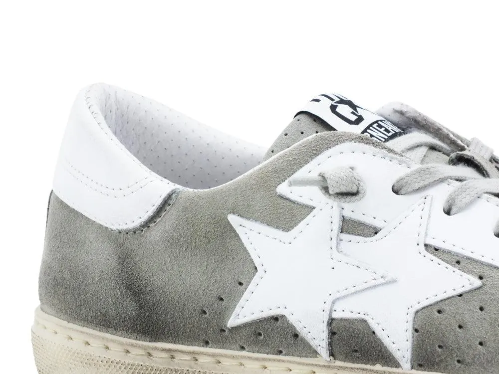 2STARS Sneaker Grigio Bianco 2SU2671