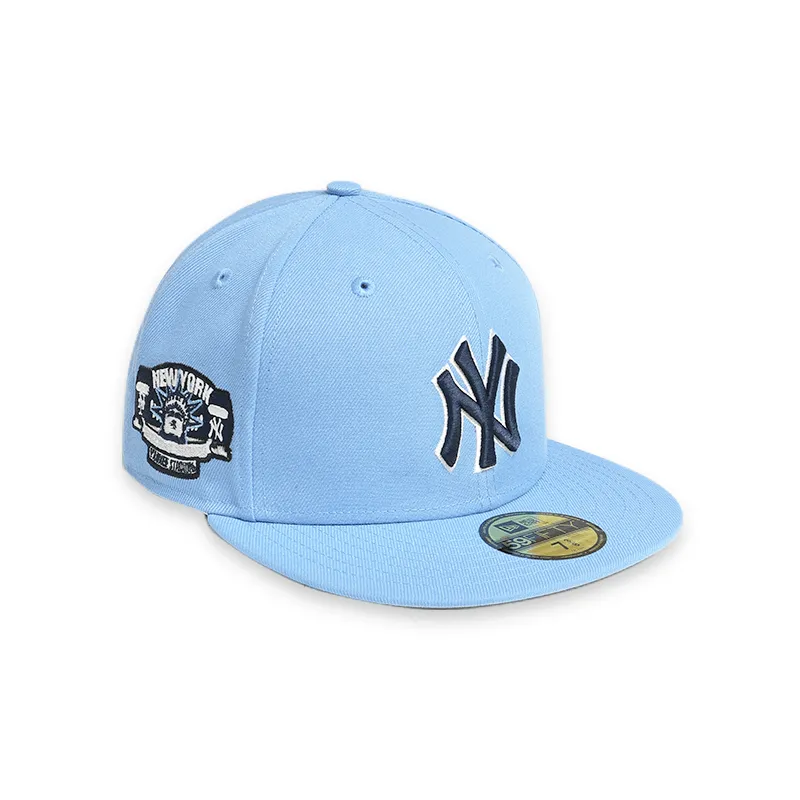 [70698993] New York Yankees Sky Blue 59FIFTY Men's Fitted Hat