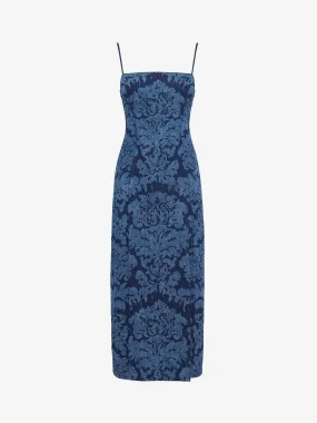 790151QZAL8 Damask pencil dress