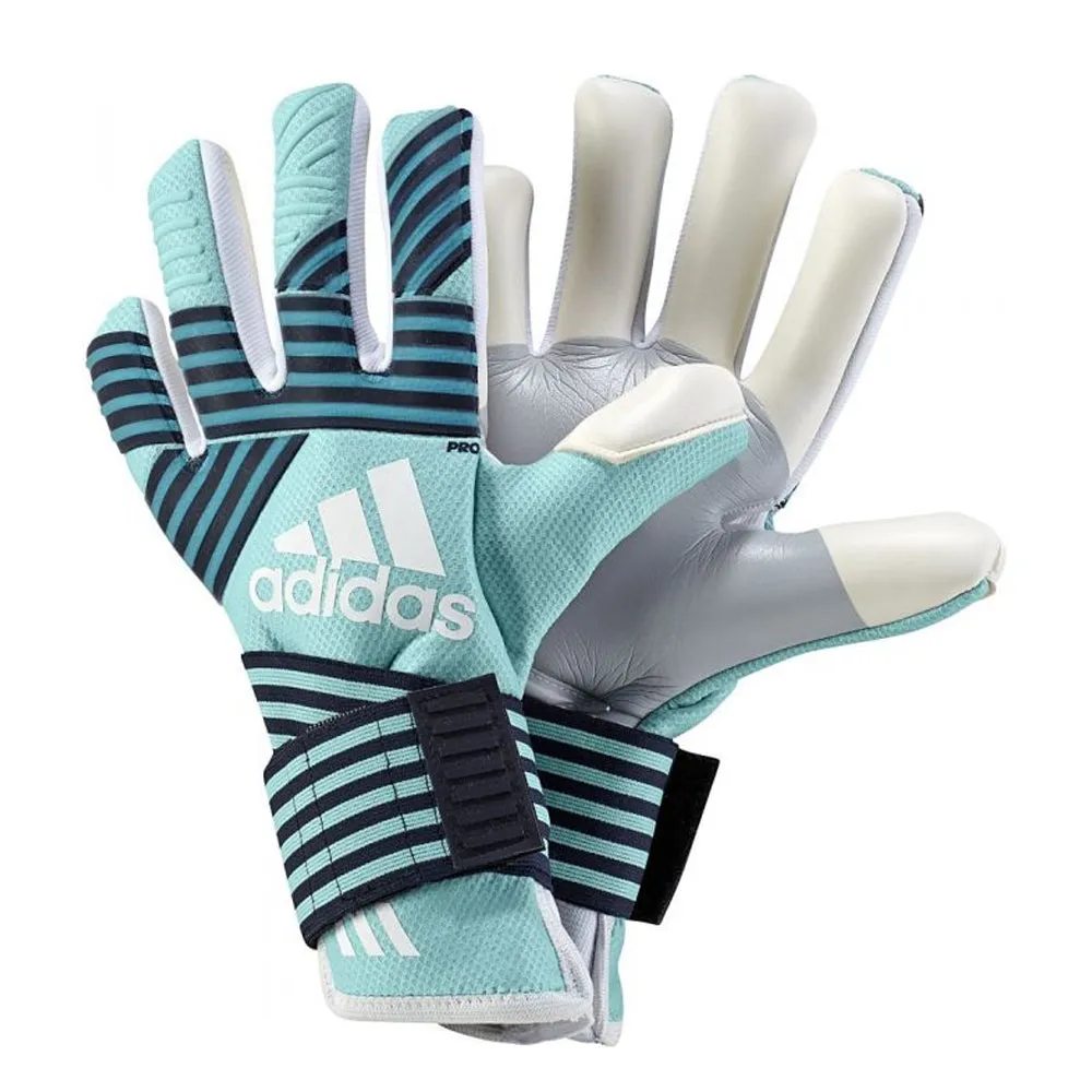 adidas Men's Ace Trans Pro Goalkeeper Gloves Energy Aqua/Energy Blue