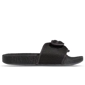 Adidas Originals x Pharrell Williams Chancletas Hu Slide - Core Black