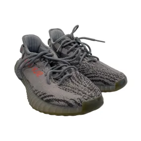 adidas/YEEZY BOOST 350 V2/Low-Sneakers/US 8.5/Stripe/Cotton/GRY/AH2203