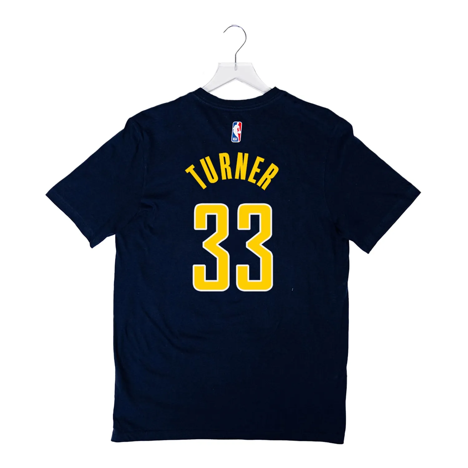 Adult Indiana Pacers #33 Myles Turner Icon Name and Number T-Shirt by Nike