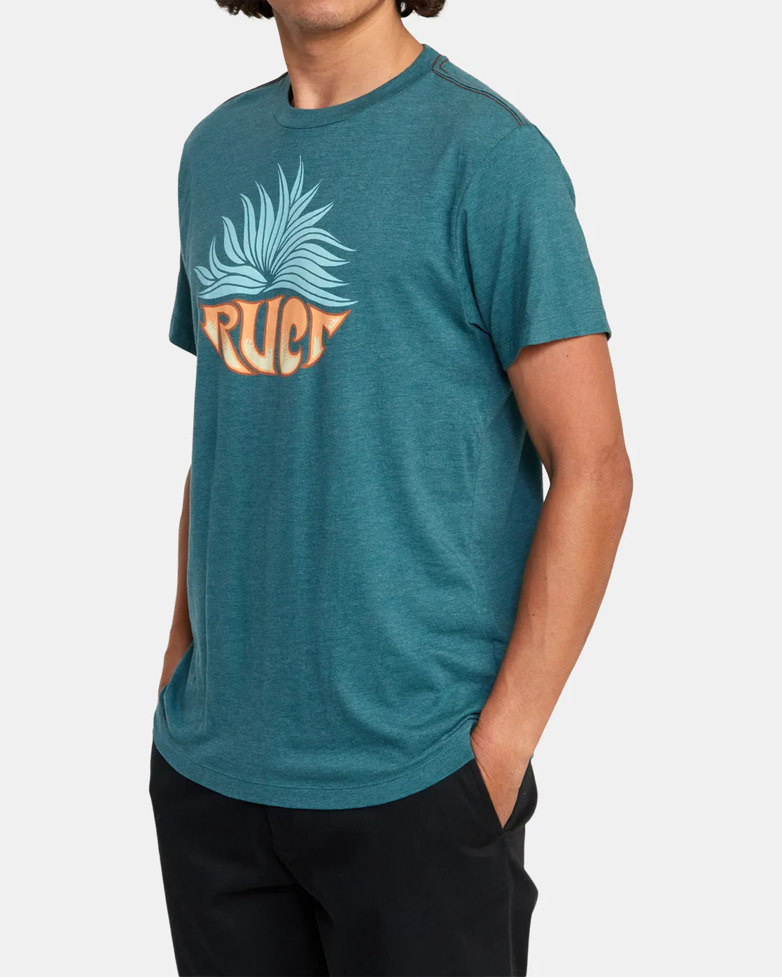 Agave Tee - Emerald Green