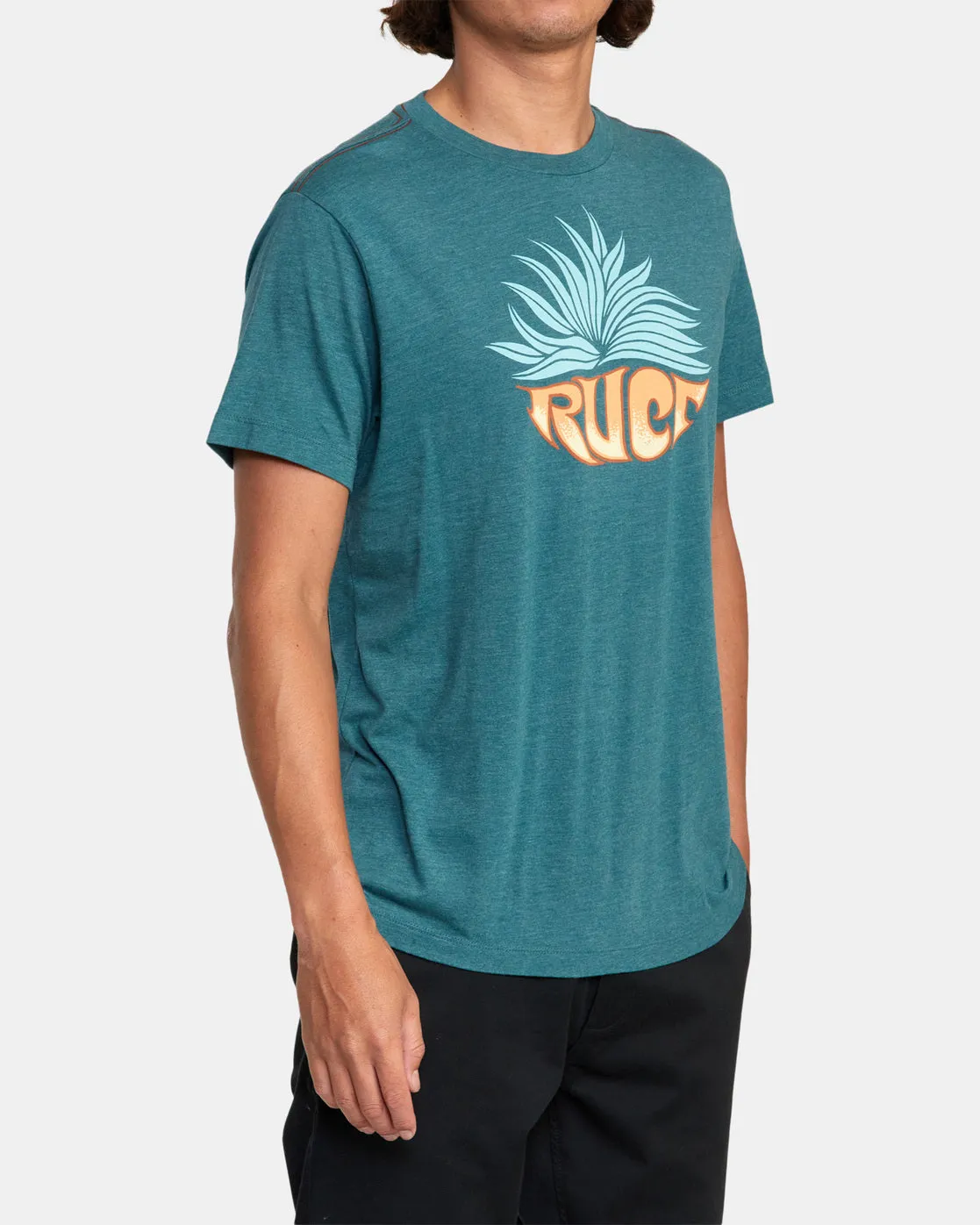 Agave Tee - Emerald Green