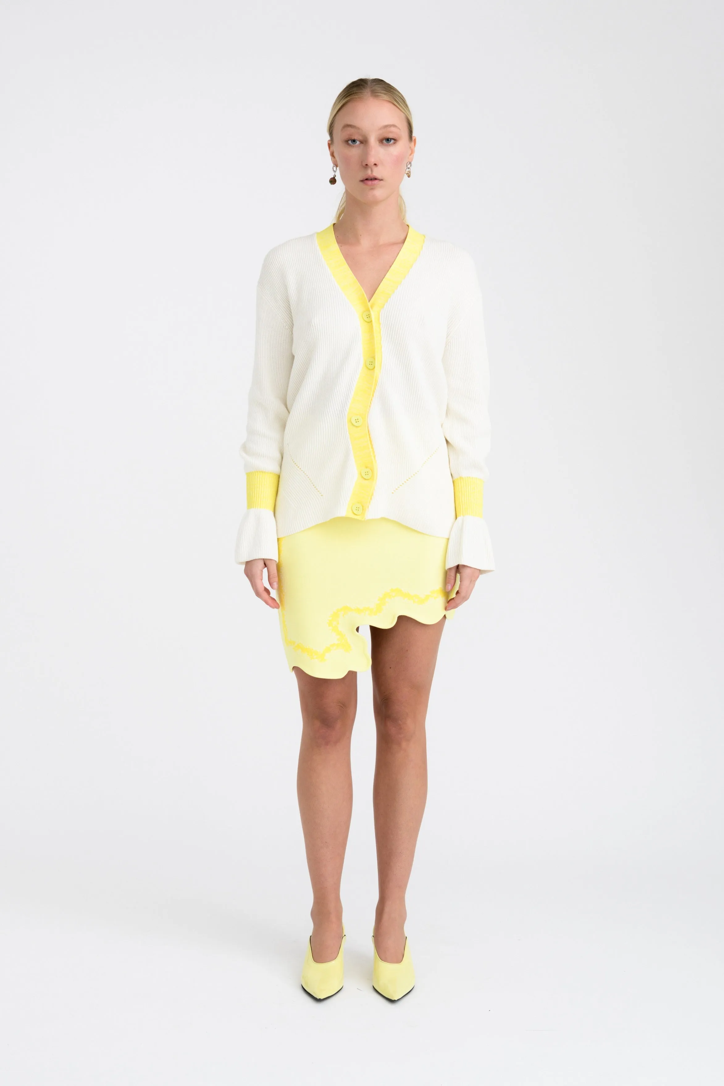 AMY CASHMERE COTTON OVERSIZED CARDIGAN