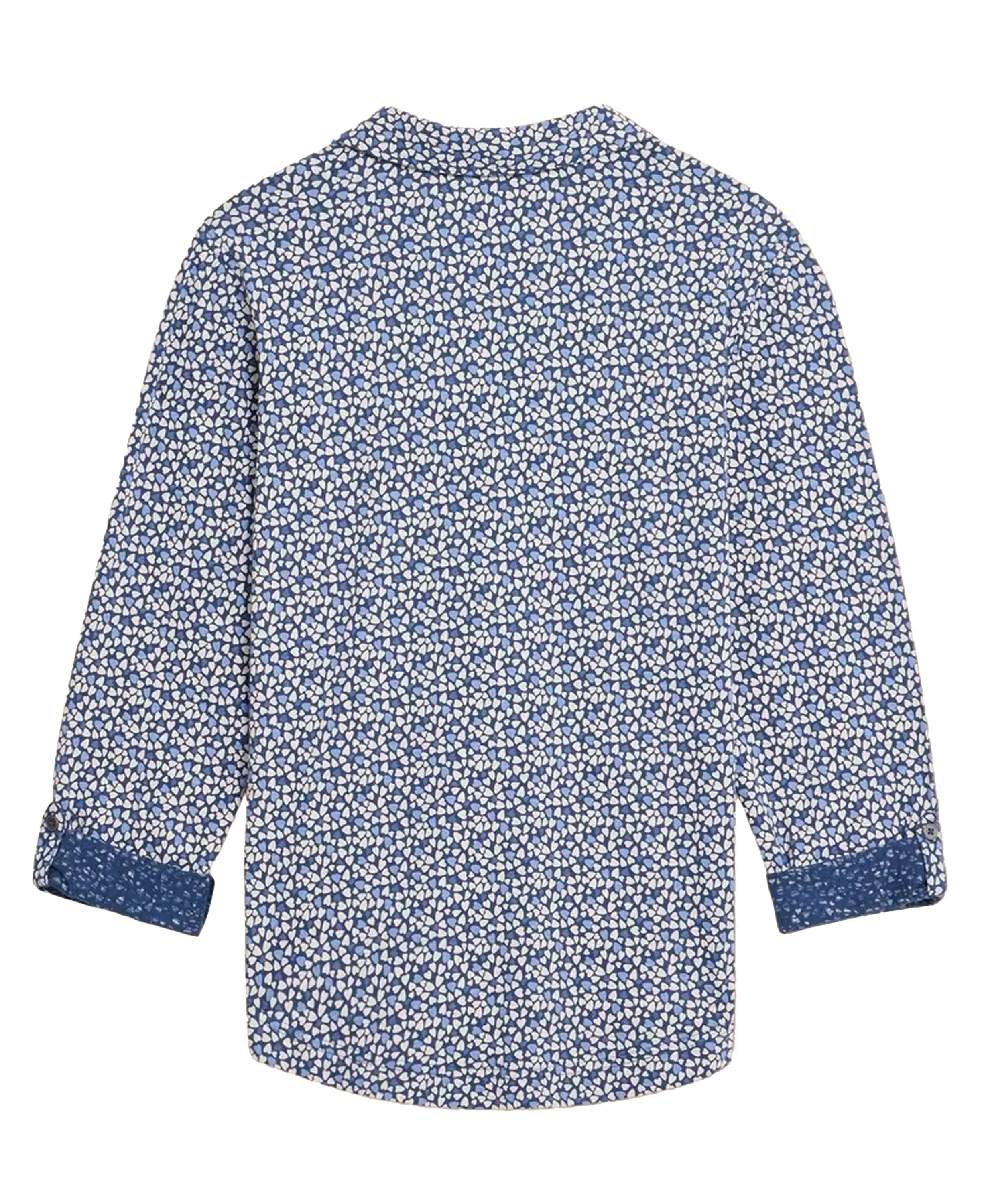 Annie Printed Shirt - Blue Print