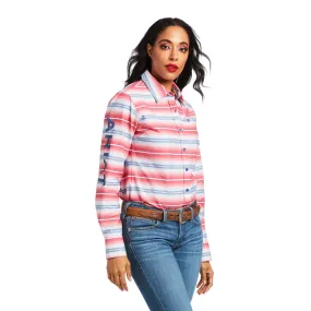 Ariat Womens Team Kirby Stretch Shirt Sunshine Serape Print