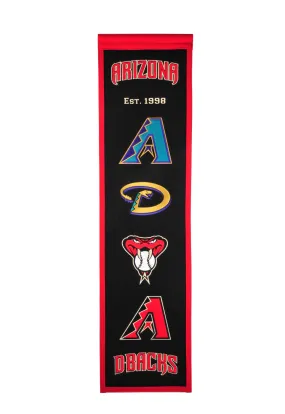 Arizona Diamondbacks Winning Streak Past Mascots Wool Heritage Banner (8"x32")