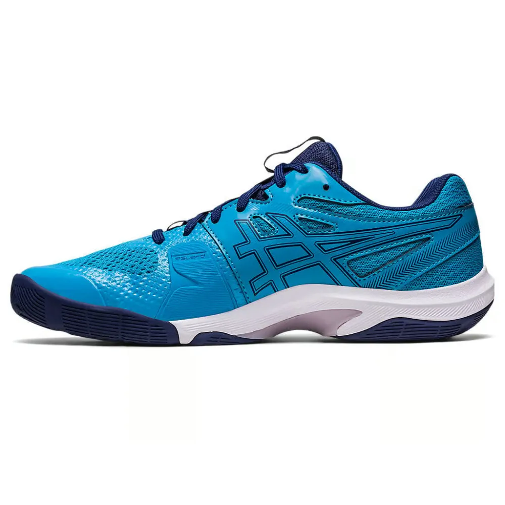 ASICS Men's Gel-Blade 8 Badminton Shoe (Island Blue/Indigo Blue)