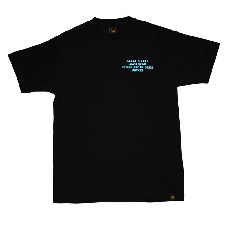 Azure HBK x True T-Shirt Black