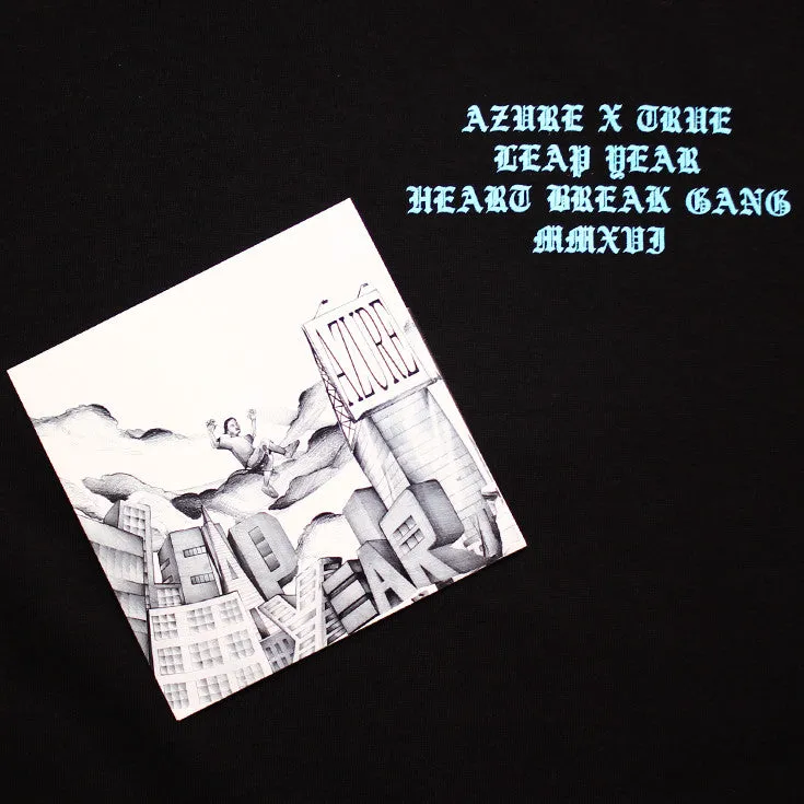 Azure HBK x True T-Shirt Black