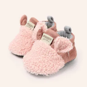 Baby Girl Cotton Plush Shoes