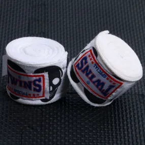 Big Skull Hand Wraps for Boxing, KickBoxing, Muay Thai and MMA - Twins