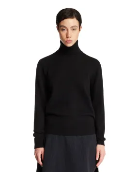 Black High Neck Sweater