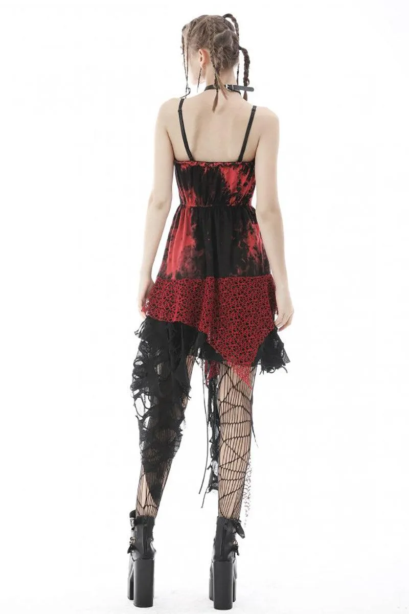 Blood Bride Distressed Punk Dress