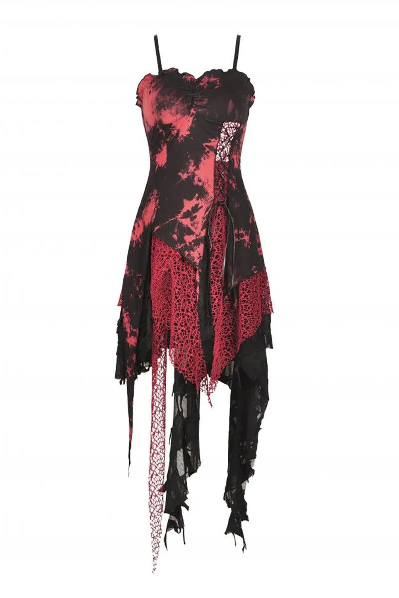 Blood Bride Distressed Punk Dress