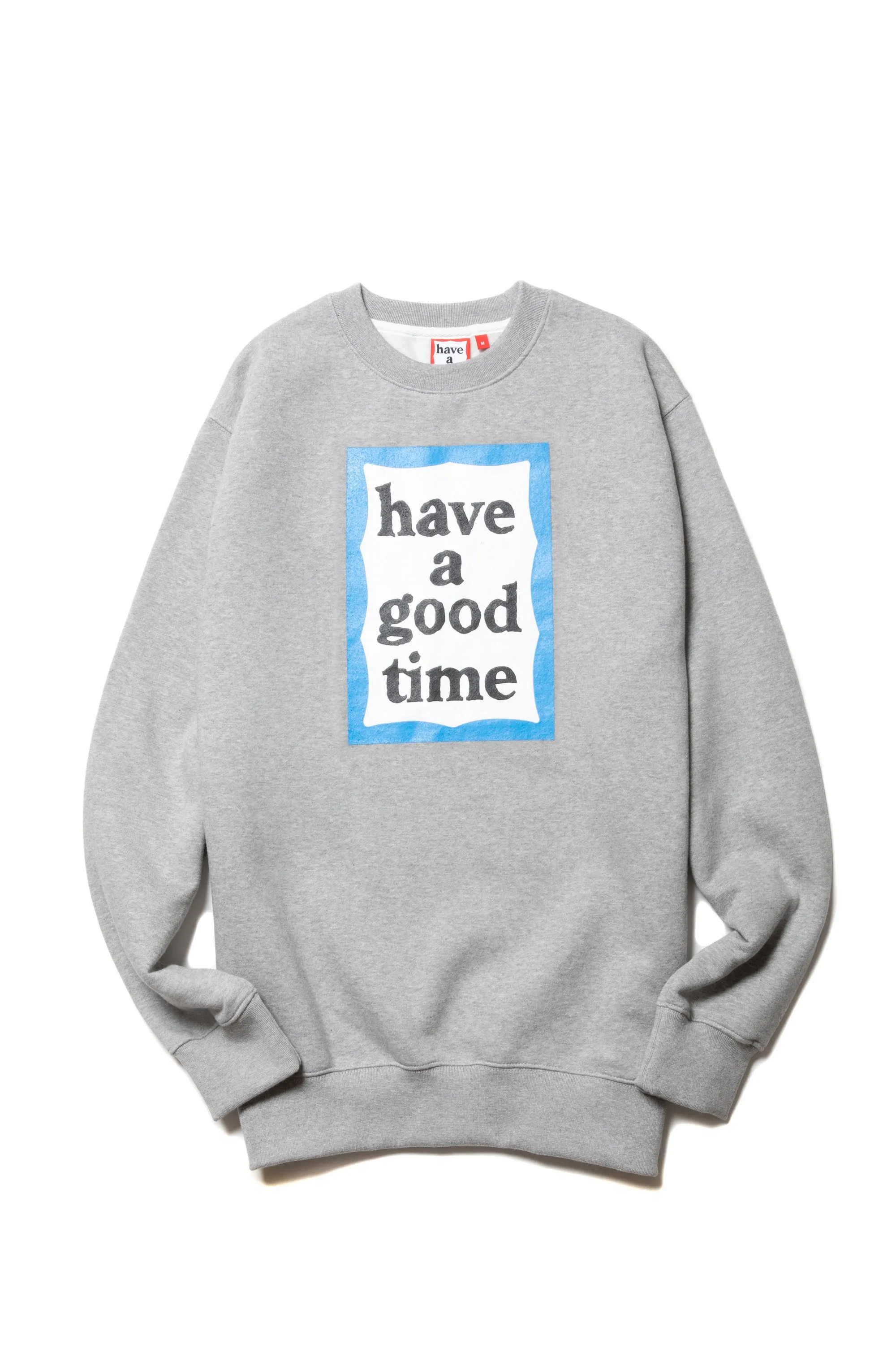 BLUE FRAME CREWNECK FL HEATHER GRAY