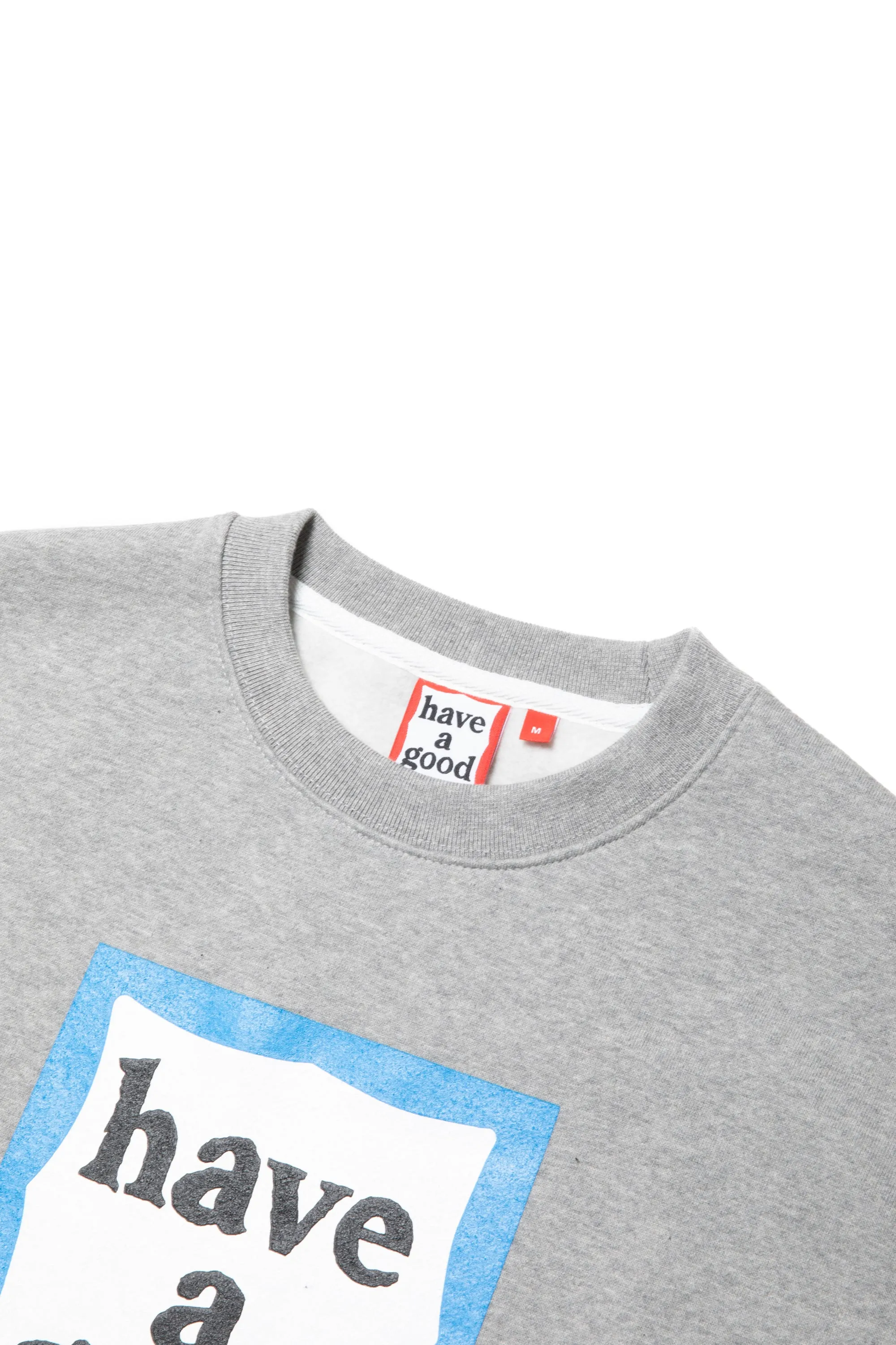 BLUE FRAME CREWNECK FL HEATHER GRAY