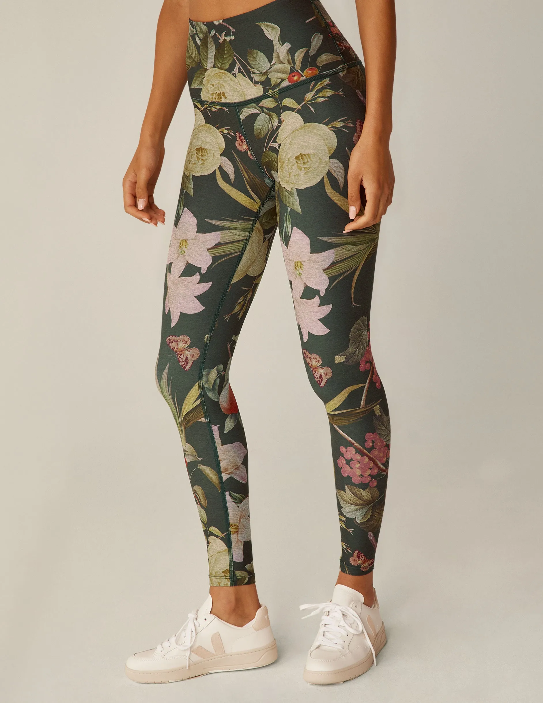 Botanical Garden SoftMark High Waisted Midi Legging