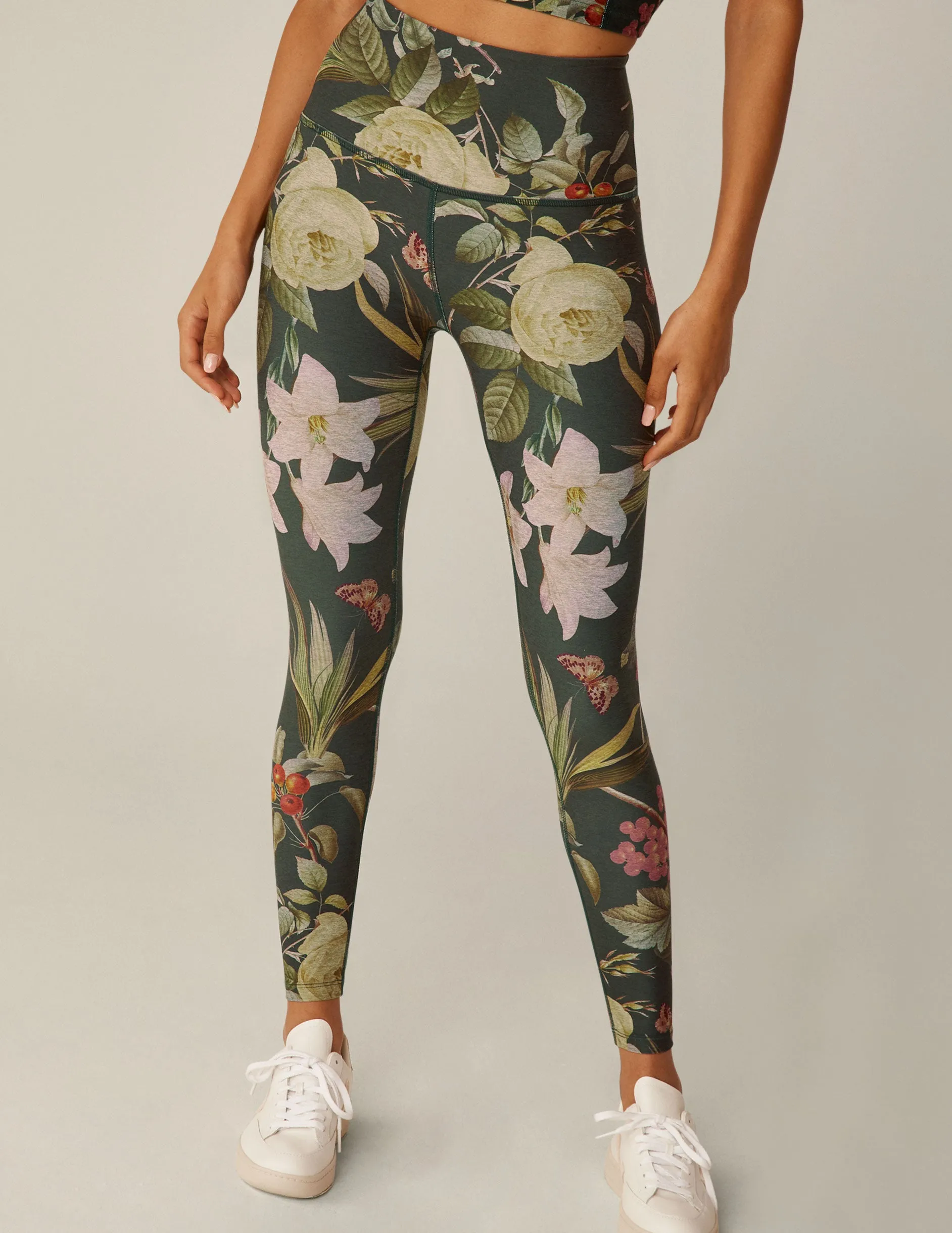 Botanical Garden SoftMark High Waisted Midi Legging