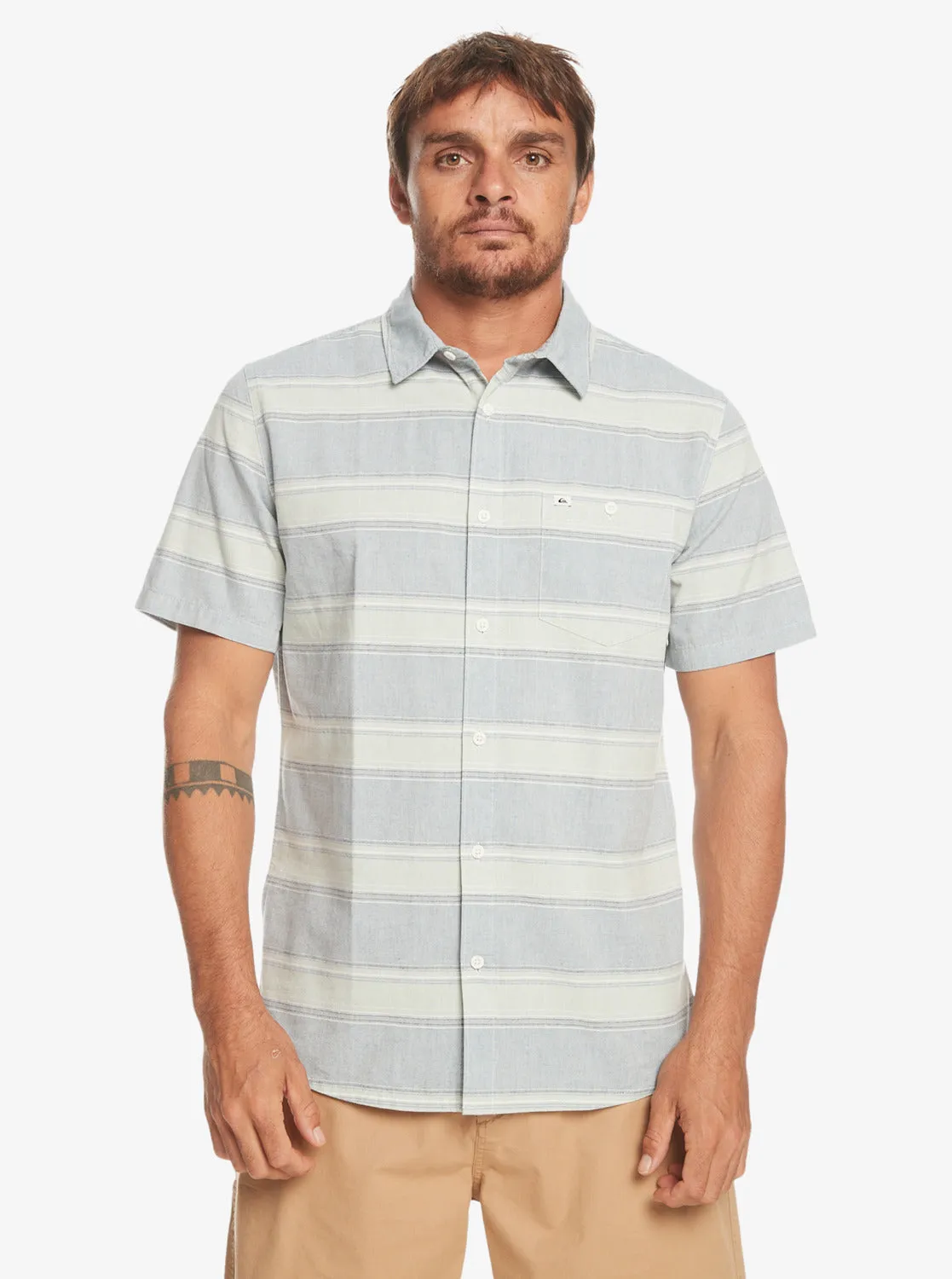 Cali Sunrise Short Sleeve Shirt - Bering Sea Cali