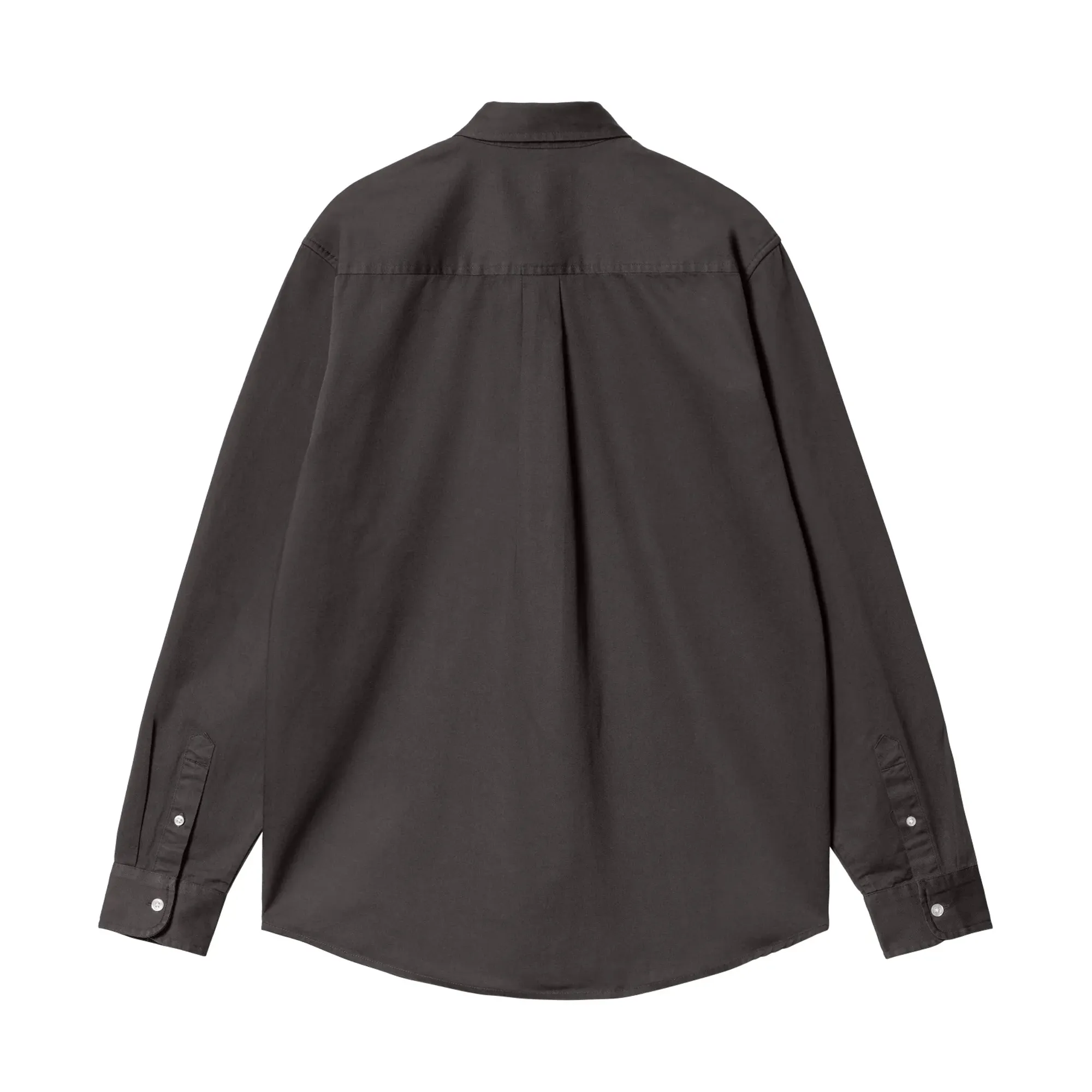 Carhartt WIP L/S Madison Shirt Charcoal/White