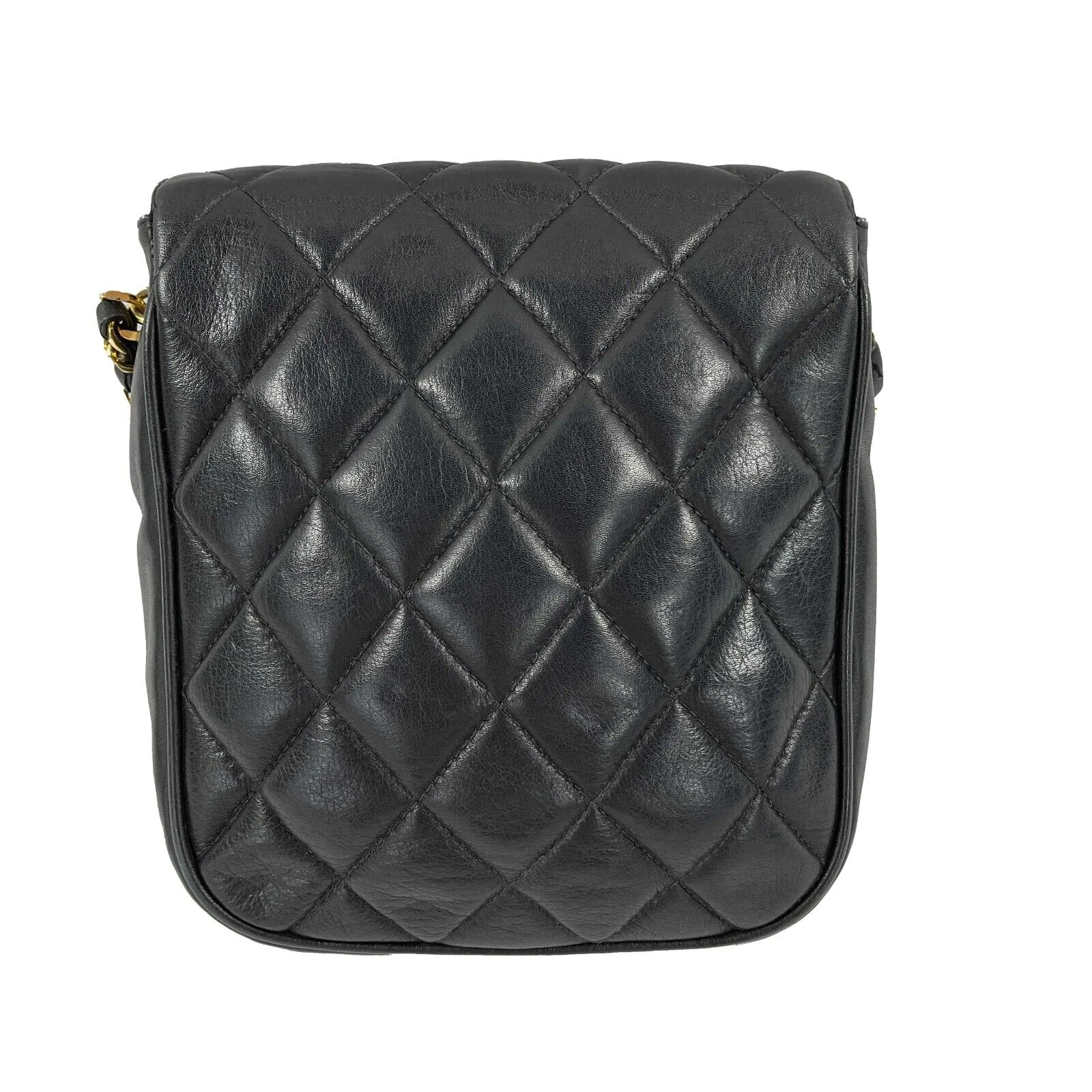 CHANEL Vintage 80s-90s Flap Crossbody Small