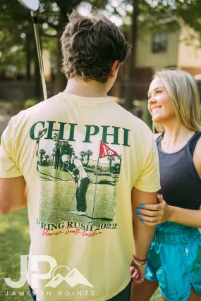 Chi Phi Spring Rush Golf Tee