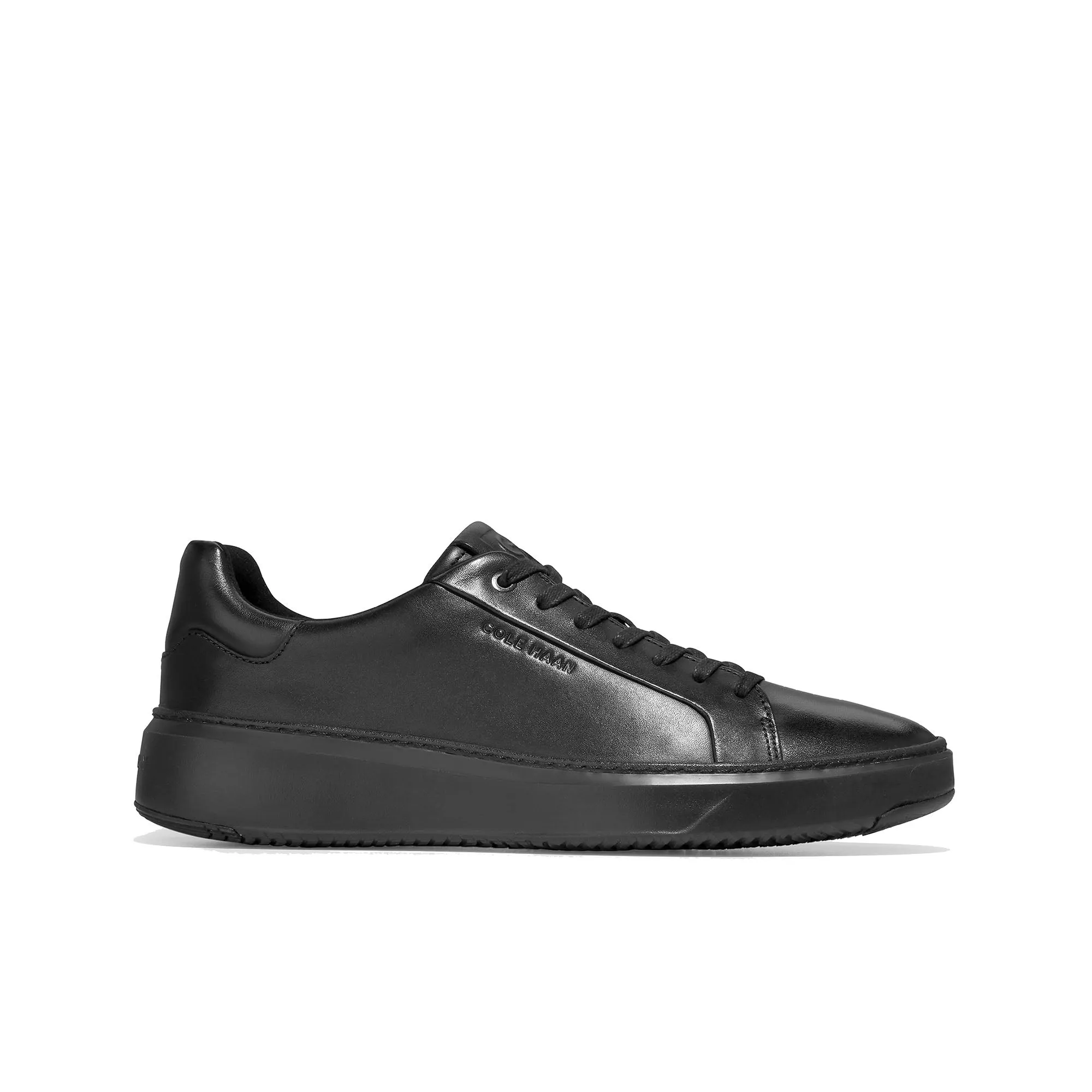 Cole Haan Grandpro Topspin Sneaker Black Leather Black    