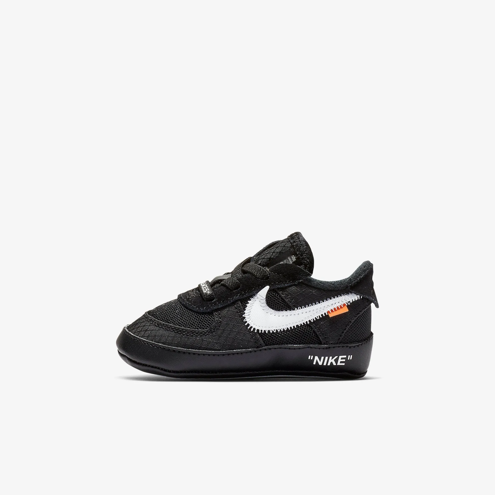 (Crib Bootie) Nike Air Force 1 Low x Off-White 'Black' (2018) BV0854-001