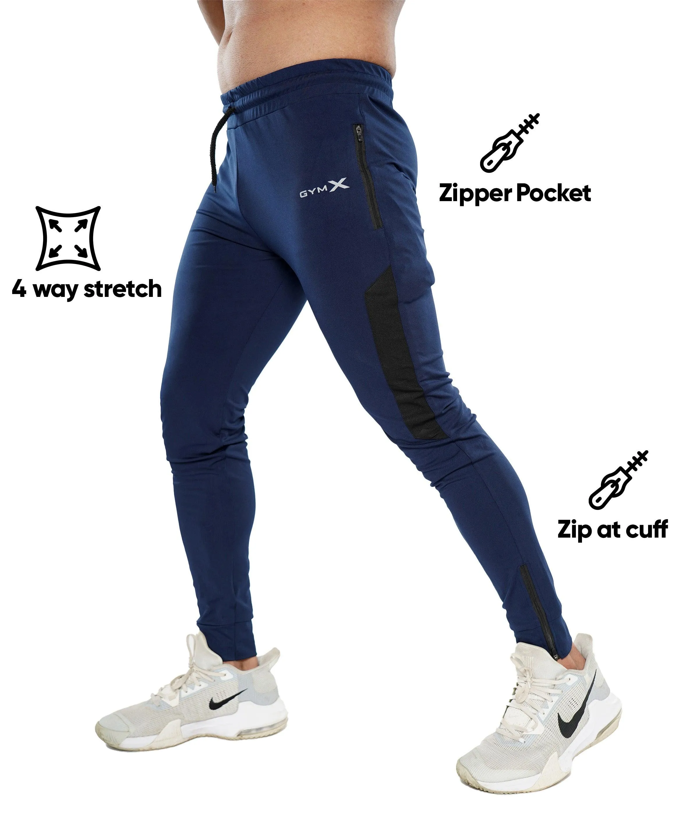 Critical GymX Jogger: Navy Blue - Sale