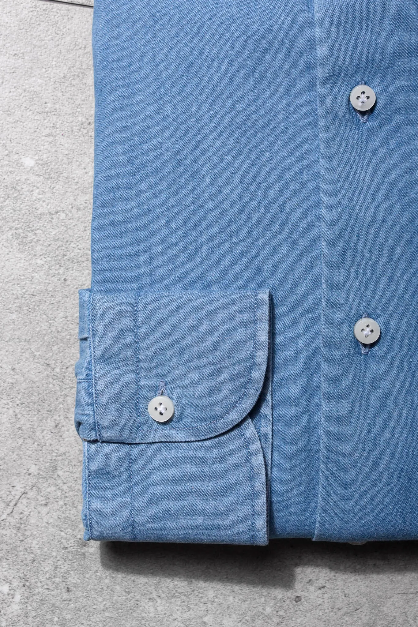 Denim blue shirt - Made in Italy