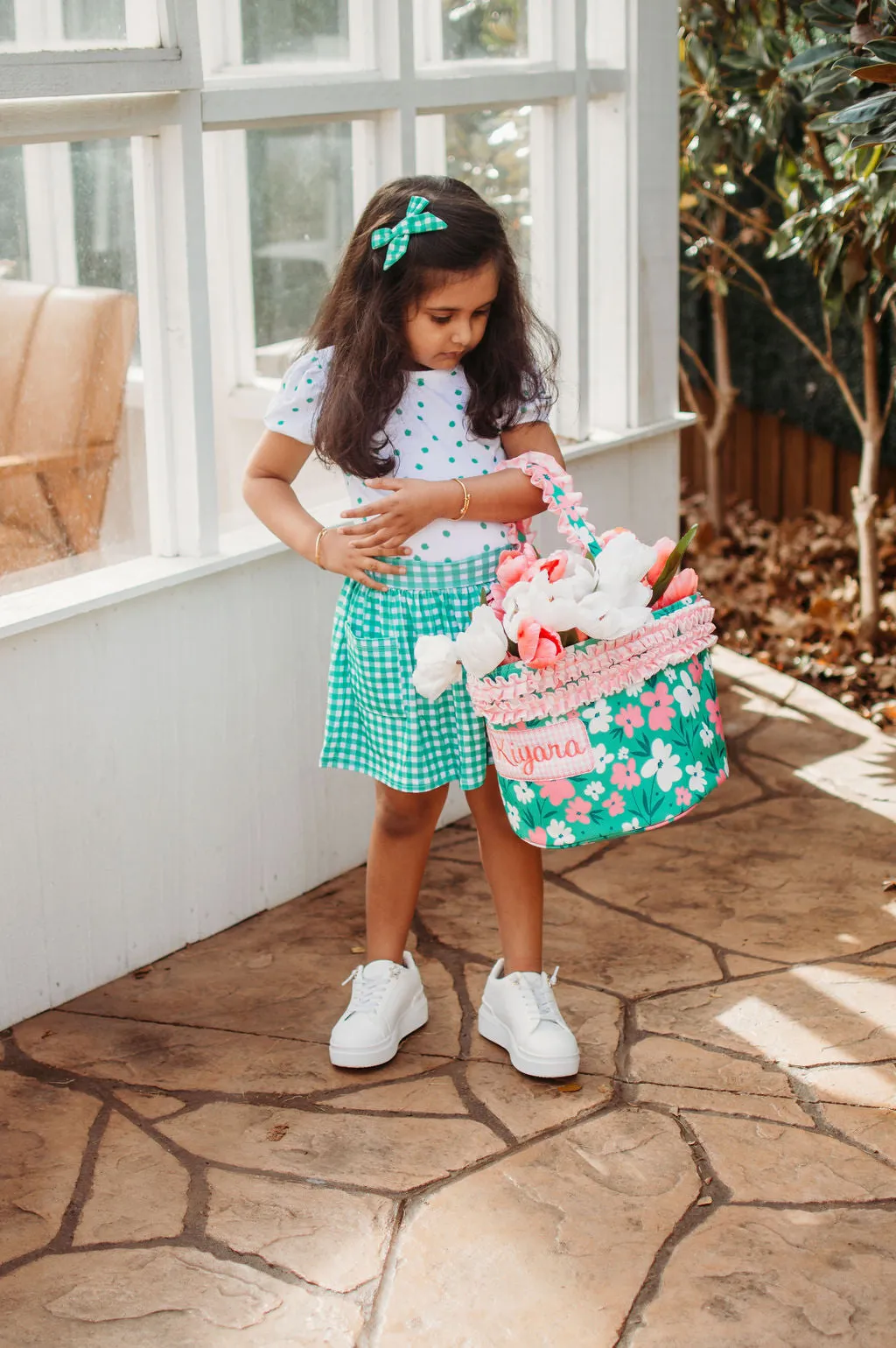 Easter Basket - Springtime Blooms