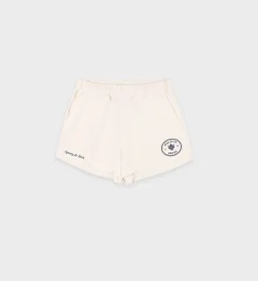 Eden Crest Disco Short - Cream/Navy