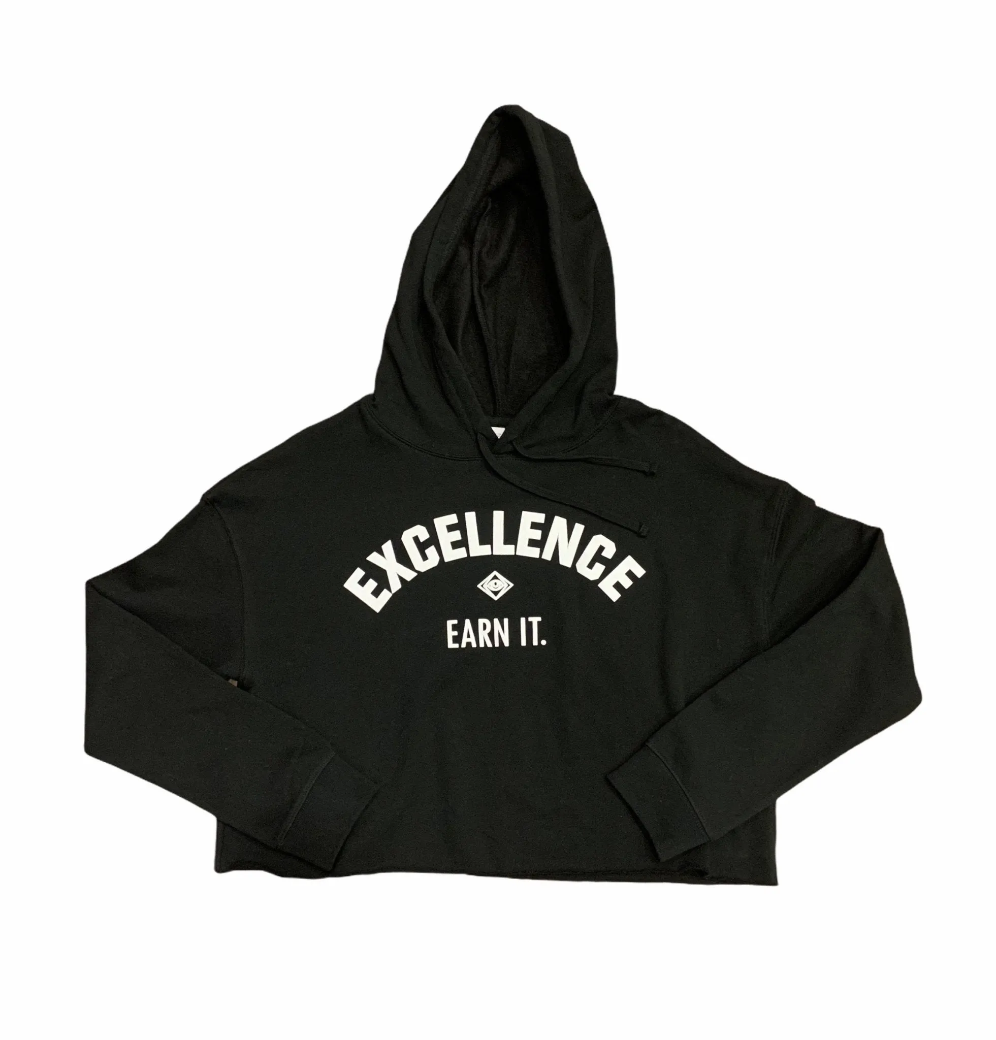 Excellence Earn It Women's Crop Hoodie