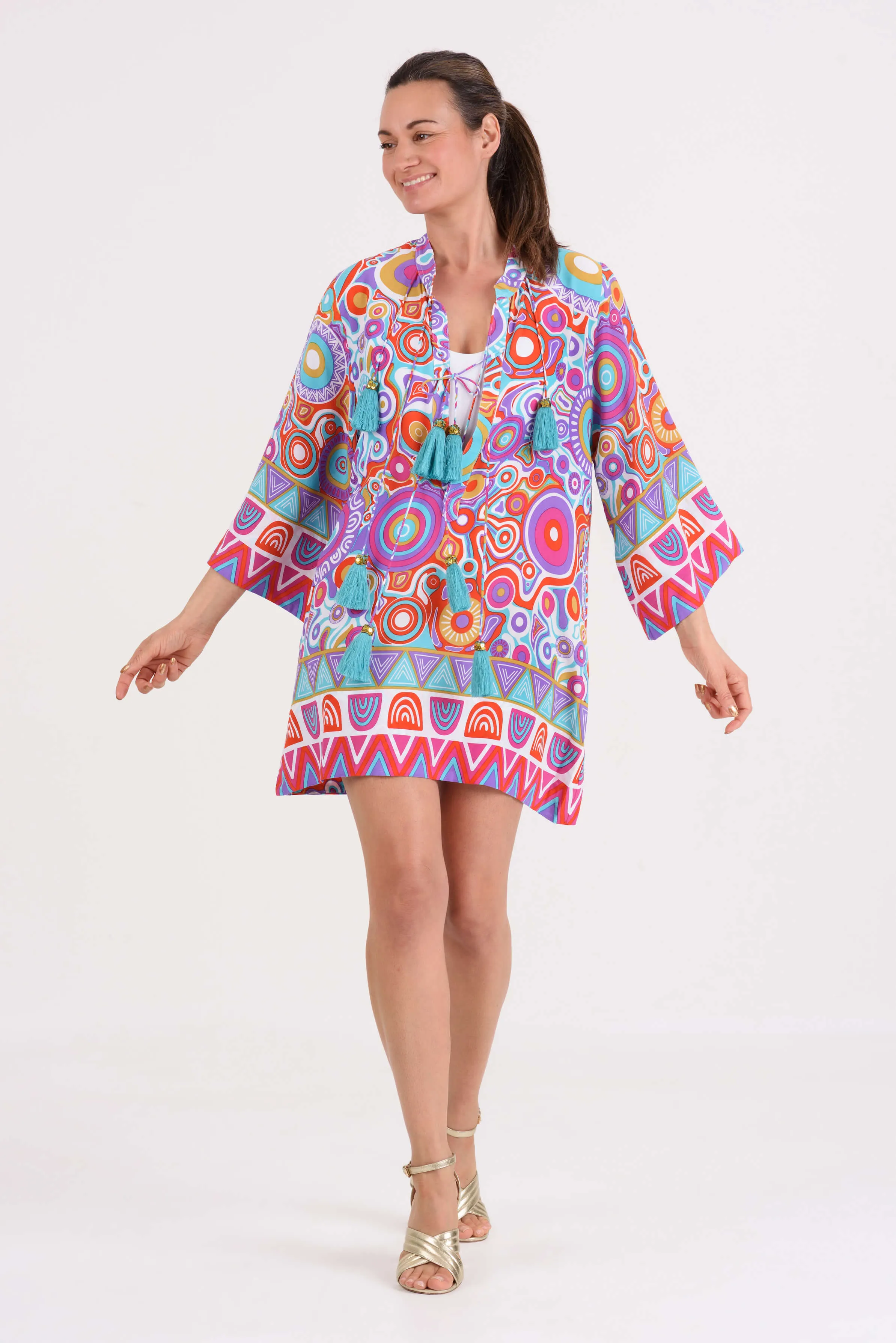 FEATHER & FIND | Centauri Kaftan, Songlines