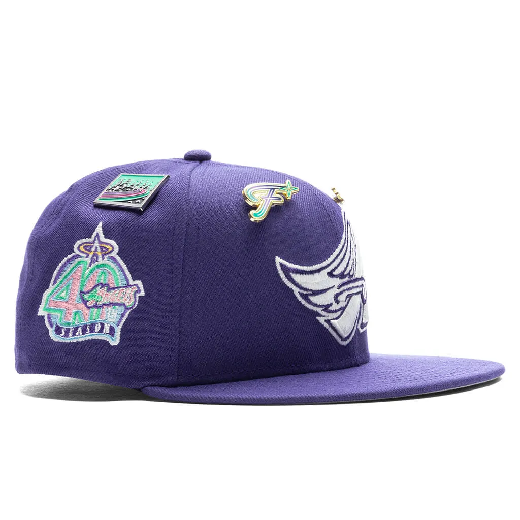 Feature x New Era Northern Lights 59FIFTY Fitted - Anaheim Angels