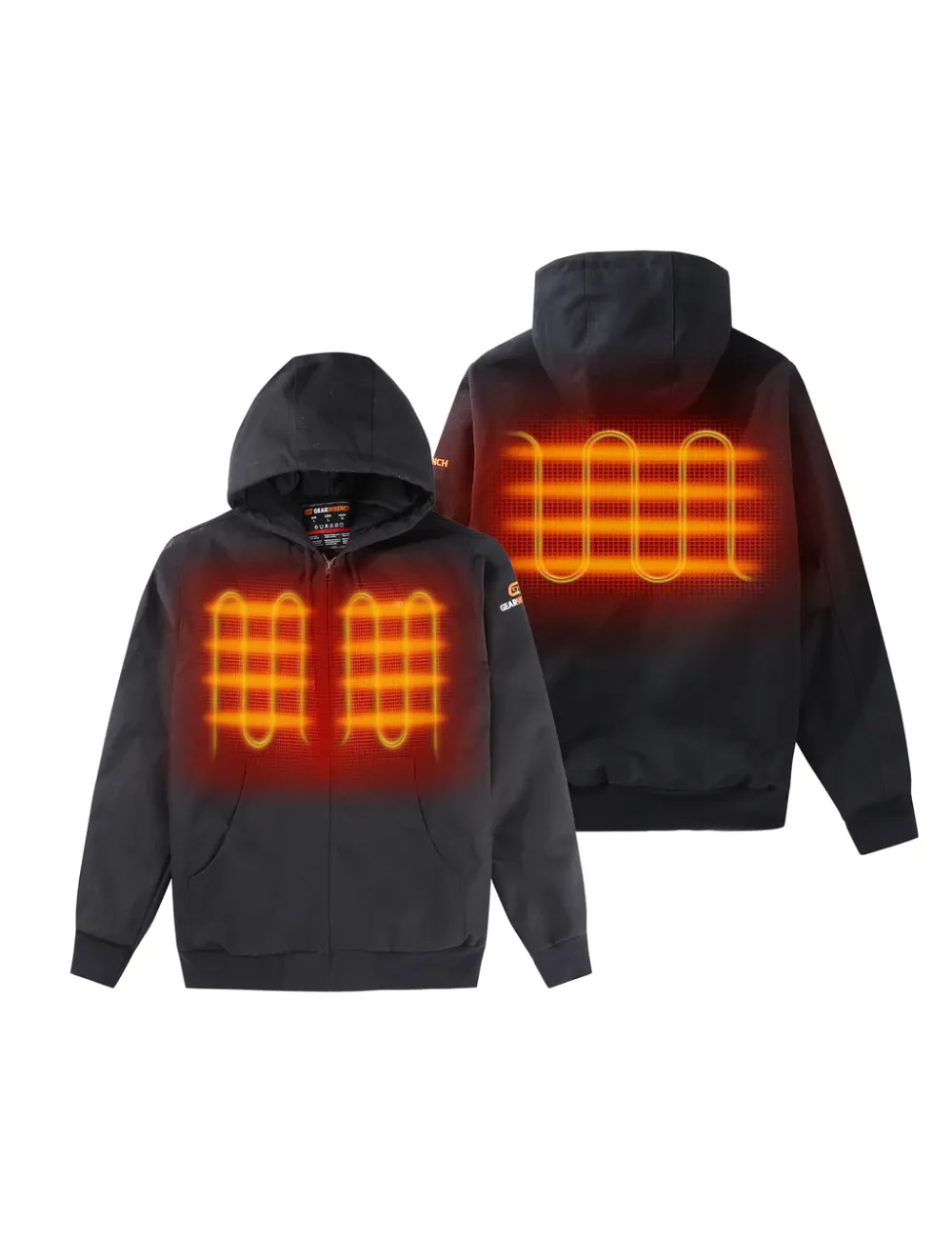 Final Sale - ororo x GearWrench® Men's Heated Canvas Jacket (with B19G Battery Set)