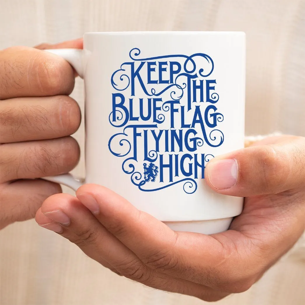 Gearhuman 3D Keep The Blue Flag Flying High Mug