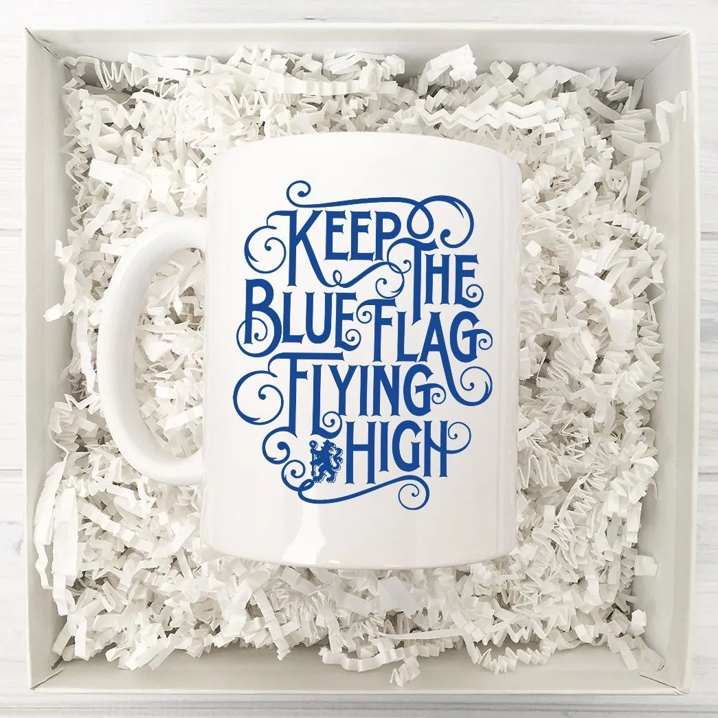 Gearhuman 3D Keep The Blue Flag Flying High Mug