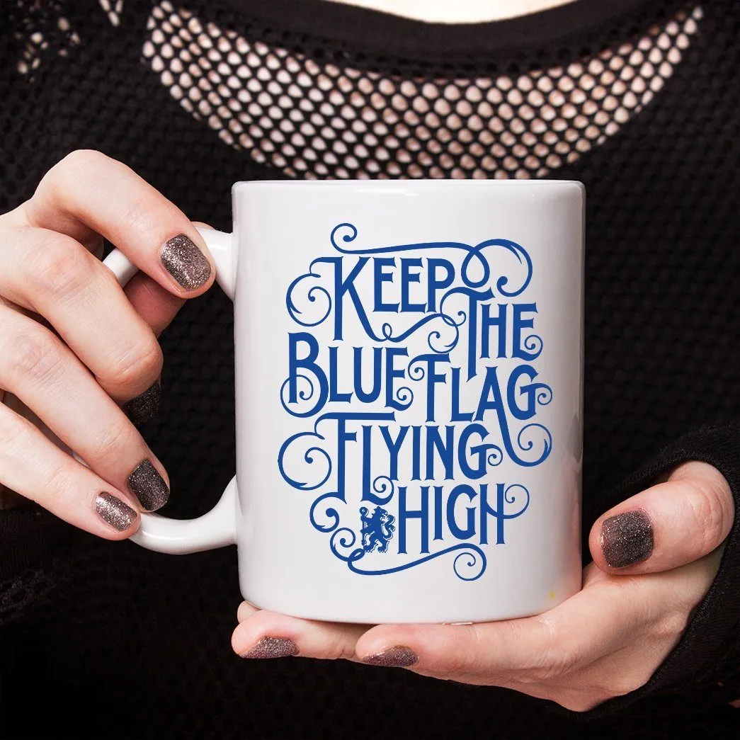 Gearhuman 3D Keep The Blue Flag Flying High Mug