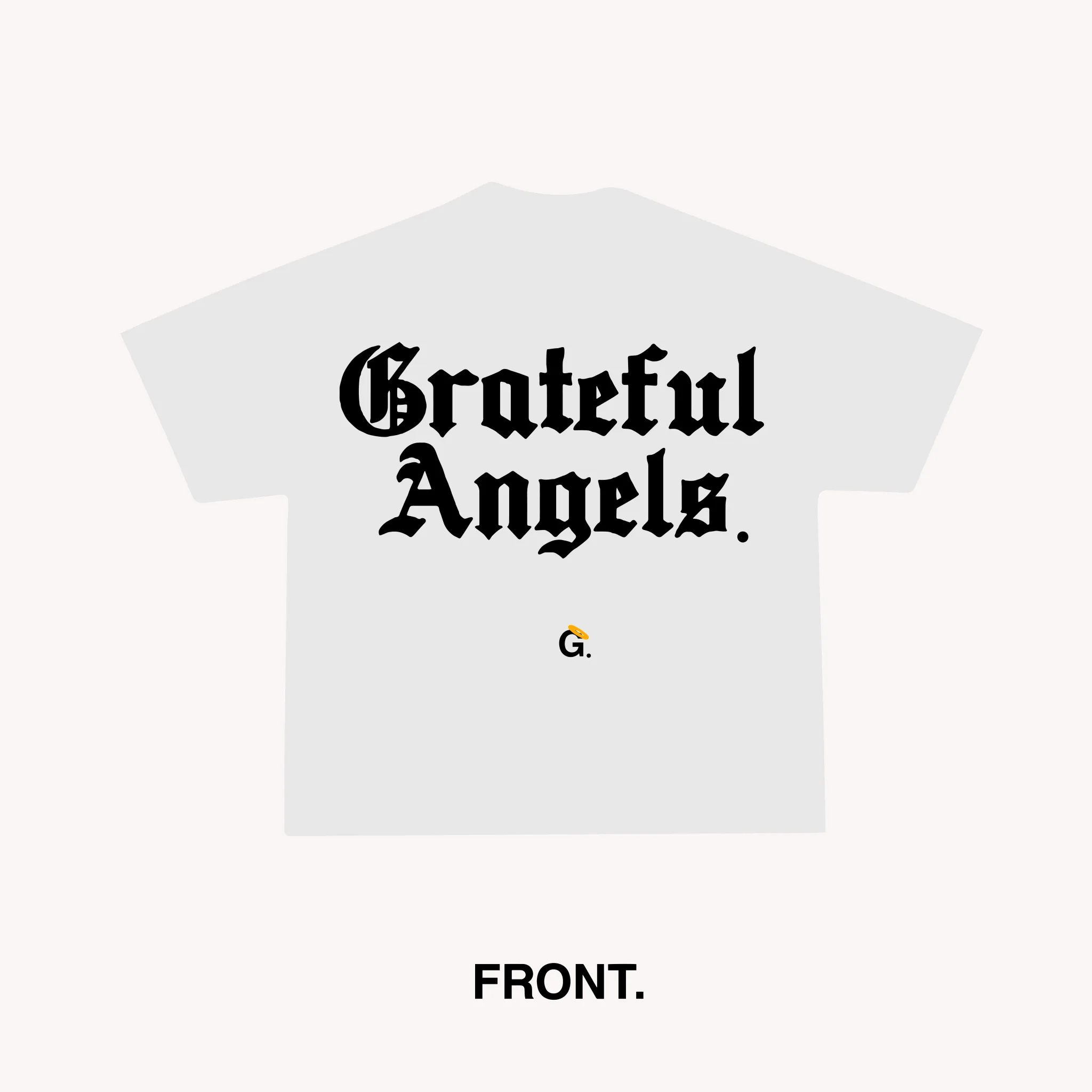 Grateful Angels Tee - White