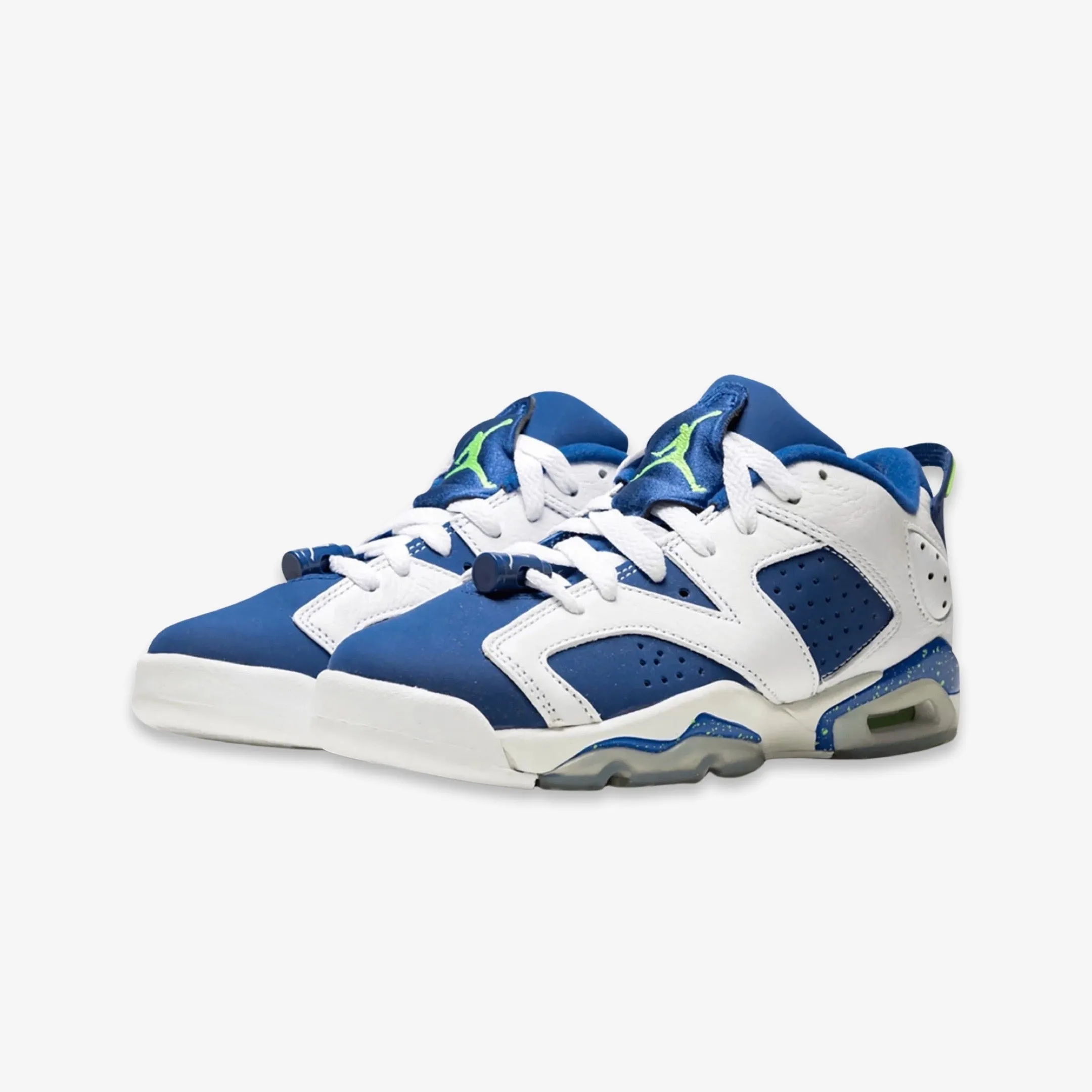 (GS) Air Jordan 6 Retro Low 'Seattle Seahawks / Ghost Green' (2015) 768881-106