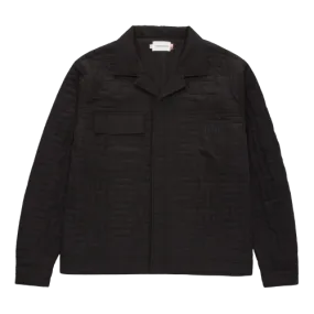 H QUILTED JACKET
 HTG230166-BLACK