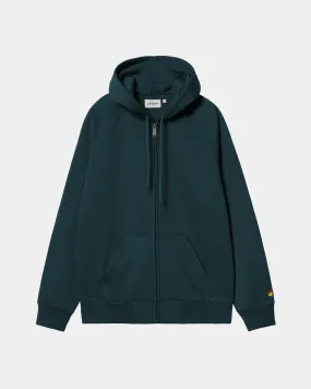 Hooded Chase Jacket | Duck Blue