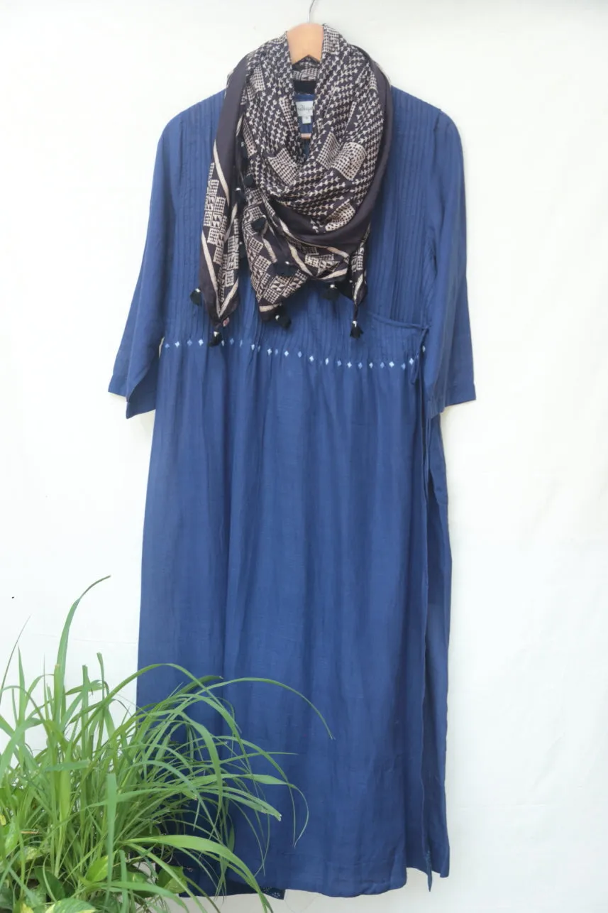 Indigo Angarakha Kurta (READY TO SHIP)