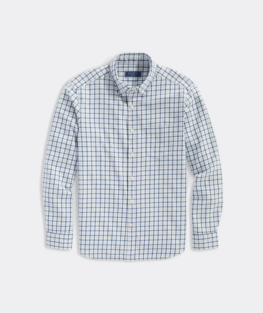 Indigo Check Twill Shirt